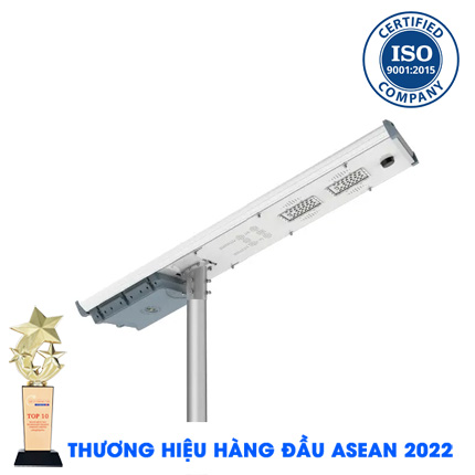 Đèn 60W năng lượng mặt trời All In One NOVA 60W 5700 màu trắng SOKOYO KY-Y-YF-004