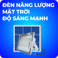Đèn năng lượng mặt trời độ sáng mạnh
