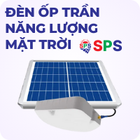Đèn Ốp Trần Năng Lượng Mặt Trời Cao Cấp SPS
