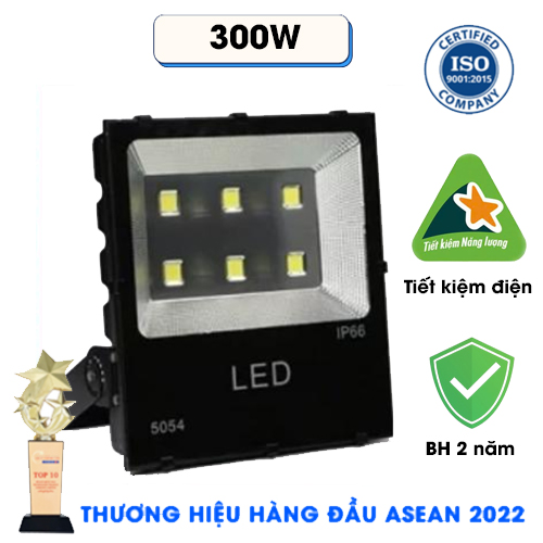ĐÈN PHA 6 LED COB 300W IP66