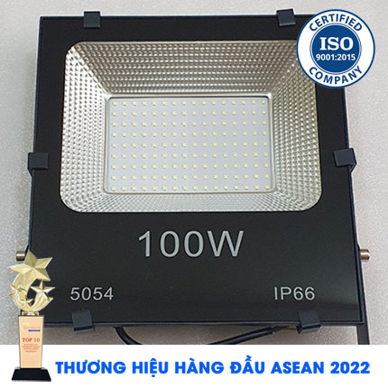 Đèn Pha Led 100W IP66 - Chip Led SMD 5054 Ánh Sáng Trắng