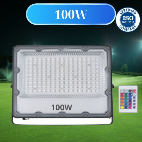 Đèn Pha Led 100W RGB 100W