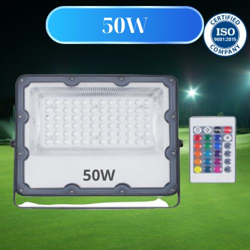 Đèn Pha Led 50W RGB 50W