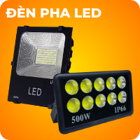 Đèn pha LED Giá tốt bảo hành chính hãng  - Hoàng Quốc Bảo