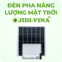Đèn Pha Năng Lượng Mặt Trời JIDI-VINA