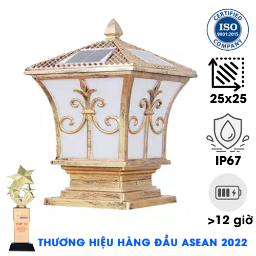 ĐÈN TRỤ CỔNG NLMT TT06