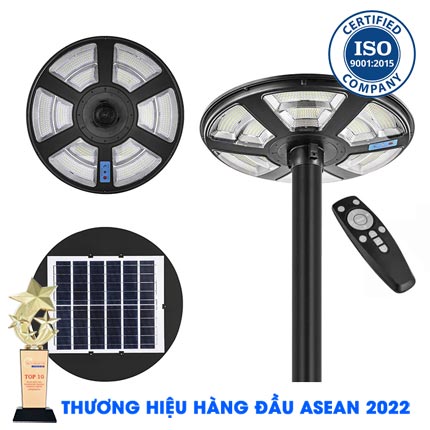 Đèn UFO 800W Năng Lượng Mặt Trời Sân Vườn Solar Light 800W KUNGFU SOLAR