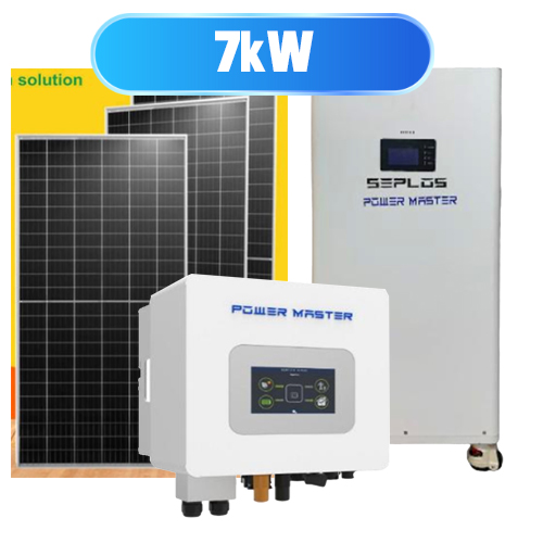 Hệ Thống Điện Năng Lượng Mặt Trời 7Kw