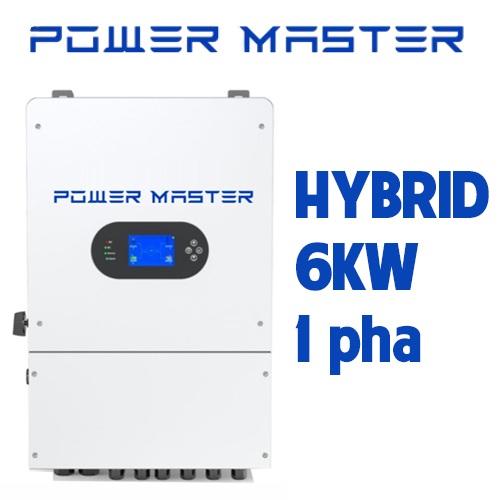 INVERTER HYBRID POWER MASTER 6KW 1P ZXB01-SPM-602G-EU
