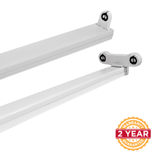 Máng đèn tuýp LED 1m2 đơn, đôi