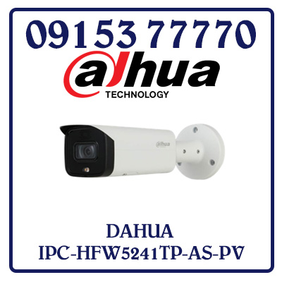 IPC-HFW5241TP-AS-PV Camera DAHUA IP 2.0MP Giá Rẻ Nhất