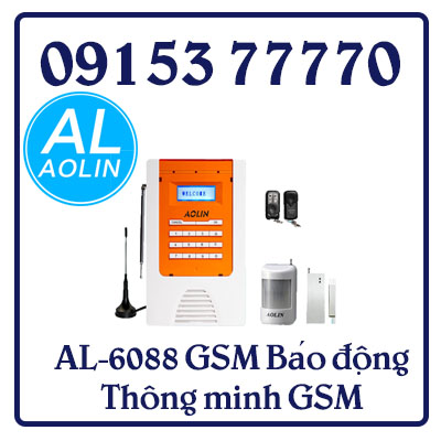 AL-6088GSM Báo động Thông minh GSM 80 vùng không dây, 4 vùng có dây.