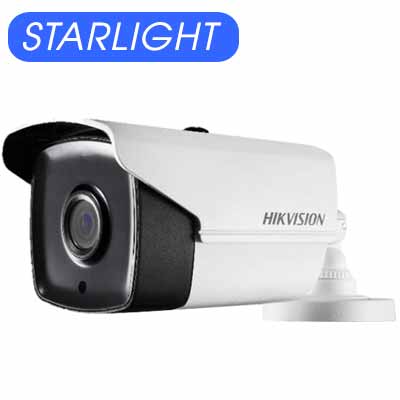 CAMERA HD-TVI 2 MP (D8T) STARLIGHT GIÁ RẺ 0.005 LUX & CHỐNG NGƯỢC SÁNG DS-2CE16D8T-IT5