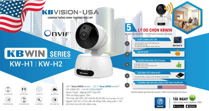 Camera KBVISION KW-H2 giá bao nhiêu, mua ở đâu, có tốt không?