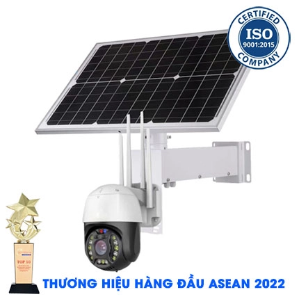 Camera Năng Lượng Mặt Trời 4G 2.0Mp TẤM PIN 30W