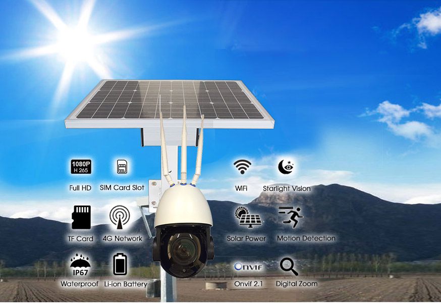 Camera năng lượng mặt trời 4G giá bao nhiêu, mua ở đâu, có tốt không?