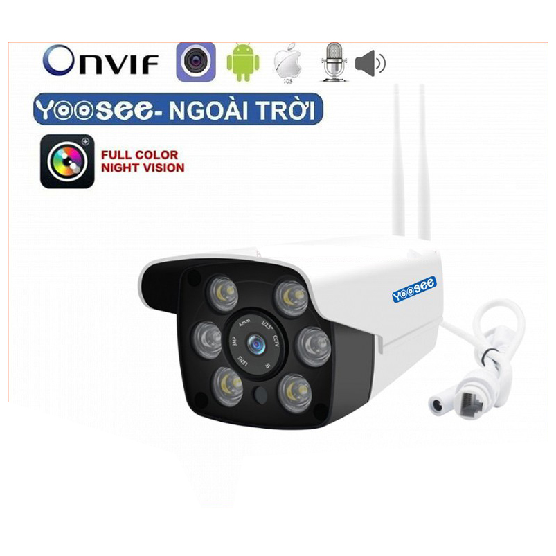 Camera IP YOOSEE THÂN NGOÀI TRỜI 1.0M 1080P Giá Rẻ Nhất