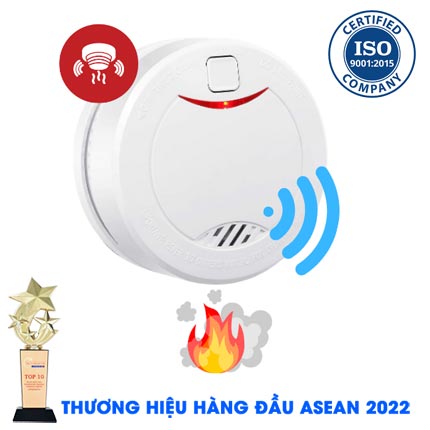 Đầu Cảm Biến Báo Khói Báo Cháy Độc Lập - Thiết Bị Báo Cháy Tại Chỗ Thông Minh