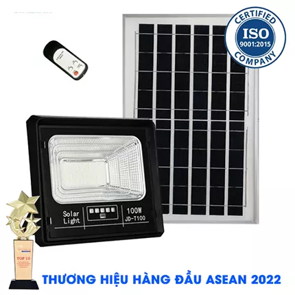 ĐÈN 100W - ĐÈN PHA NĂNG LƯỢNG MẶT TRỜI 100W  GIÁ RẺ