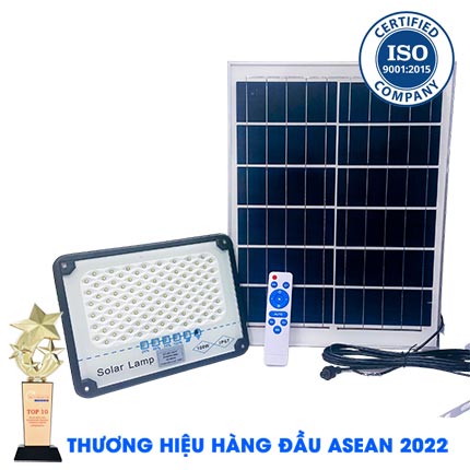 ĐÈN 100W CHỐNG CHÓI NĂNG LƯỢNG MẶT TRỜI KUNGFU SOLAR - Solar Light TOPSOLAR 100W