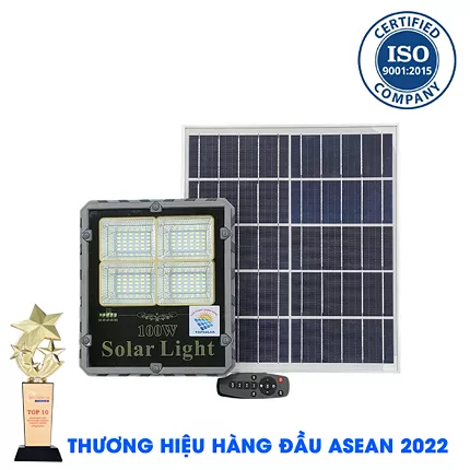 Đèn 100W Năng Lượng Mặt Trời - Đèn Năng Lượng Mặt Trời 100W TS-85100L - Solar Light 100W