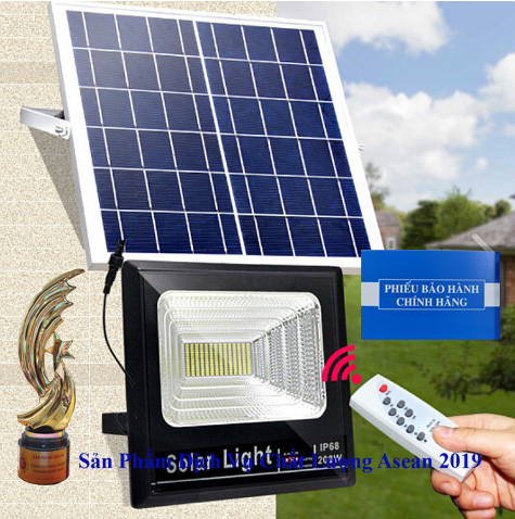 ĐÈN 100W NĂNG LƯỢNG MẶT TRỜI - ĐÈN PHA NĂNG LƯỢNG MẶT TRỜI 100W 8800 - Solar Light 100W