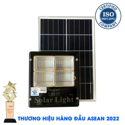 Đèn 100W NĂNG LƯỢNG MẶT TRỜI- ĐÈN NĂNG LƯỢNG MẶT TRỜI 100W ÁNH SÁNG MÀU VÀNG - Solar Light 100W