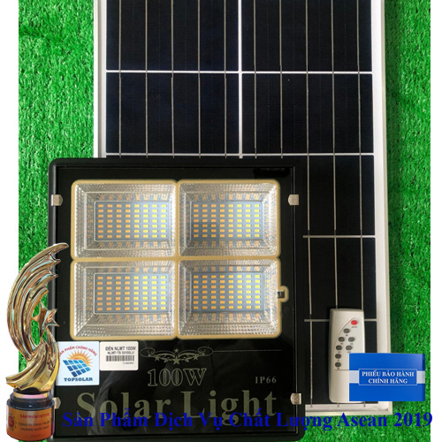 Đèn 100W NĂNG LƯỢNG MẶT TRỜI- ĐÈN NĂNG LƯỢNG MẶT TRỜI 100W ÁNH SÁNG MÀU VÀNG