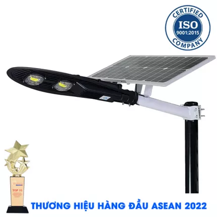 Đèn 100W năng lượng mặt trời chiếc lá - Solar light TOPSOLAR 100W