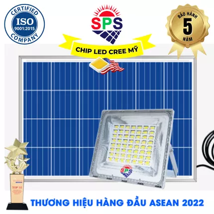 Đèn 1500W - Đèn Năng Lượng Mặt Trời BẢO HÀNH 3 NĂM Chống Nước Cao Cấp SPS 1500W Tuổi Thọ 12 Năm