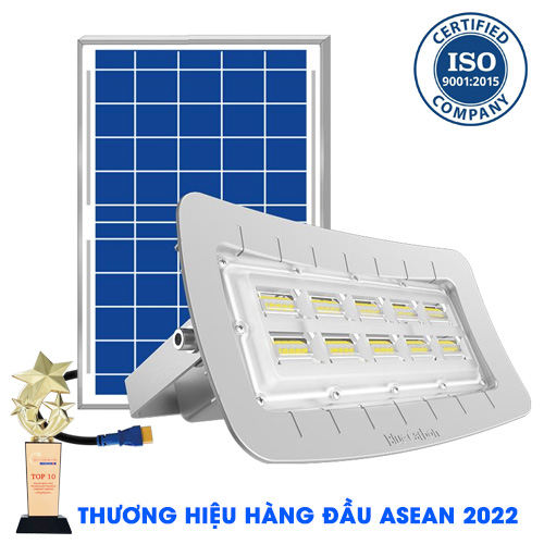 Đèn 200W - Đèn Năng Lượng Mặt Trời Blue Carbon BCT-R200W 200W