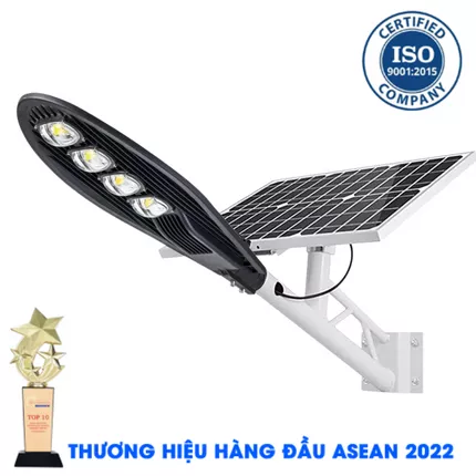 Đèn 200W - Đèn Năng Lượng Mặt Trời Chiếc Lá 200W Hộp Pin Lưu Trữ Rời