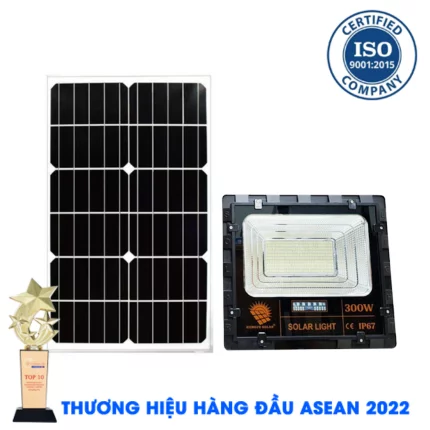 Đèn 300W - Đèn Năng Lượng Mặt Trời 300W KF-80300MONO Thế Hệ Mới