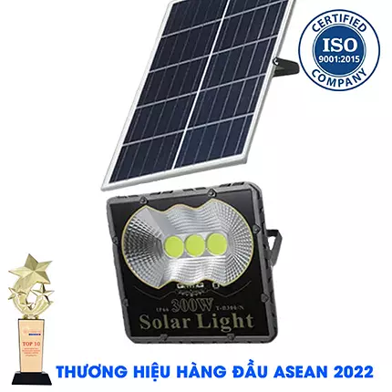 Đèn 300W - Đèn Năng Lượng Mặt Trời 300W KF-87300S3 Led COB Thế Hệ Mới