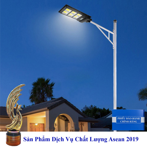 Đèn 300W - Đèn Năng Lượng Mặt Trời Liền Thể 300w Chip Led Cob Công Nghệ Mới - Solar Light 300W