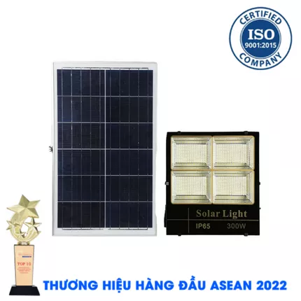 Đèn 300W Năng Lượng Mặt Trời - Đèn Năng Lượng Mặt Trời Solar Light TOPSOLAR 300W 4 ô