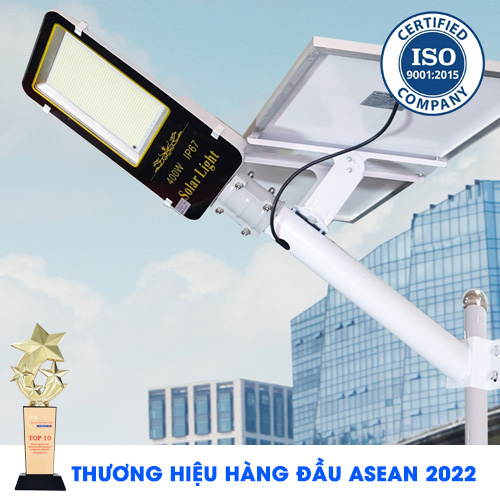 Đèn 400W - Đèn Đường Bàn Chải Năng Lượng Mặt Trời 400W