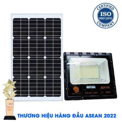 Đèn 400W - Đèn Năng Lượng Mặt Trời 400W KF-80400MONO Thế Hệ Mới