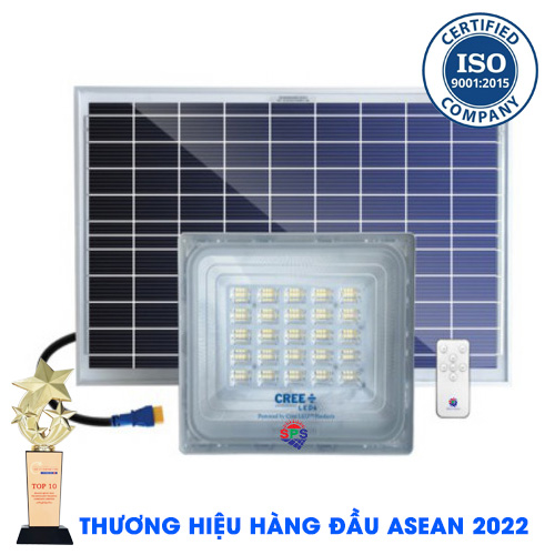 Đèn 400W - Đèn Năng Lượng Mặt Trời BẢO HÀNH 3 NĂM Chống Nước Cao Cấp SPS 400W