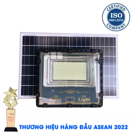 Đèn 400W - Đèn Pha Năng Lượng Mặt Trời Solar light TOPSOLAR 400W Hiển Thị Mức Pin