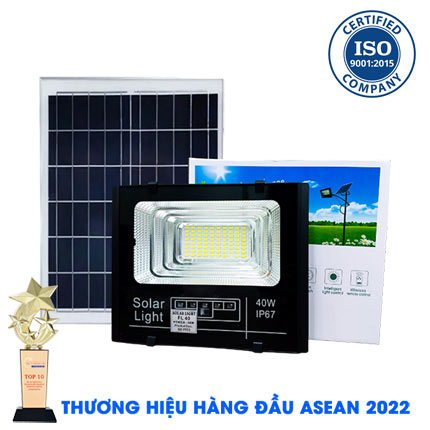 ĐÈN 40W NĂNG LƯỢNG MẶT TRỜI - ĐÈN NĂNG LƯỢNG MẶT TRỜI 40W Chỉ 590K - Solar Light TOPSOLAR 40W