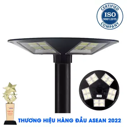 Đèn 500W UFO - Đèn Đường Năng Lượng Mặt Trời UFO 500W Thế Hệ Mới
