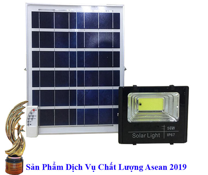 ĐÈN 50W NĂNG LƯỢNG MẶT TRỜI - ĐÈN PHA NĂNG LƯỢNG MẶT TRỜI 50W 8850