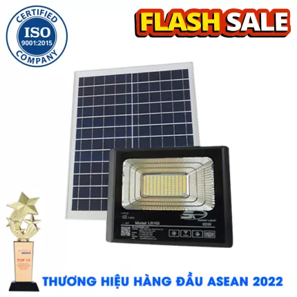 Đèn 65W Năng Lượng Mặt Trời Sáng Xuyên Đêm Giá Rẻ KUNGFU SOLAR