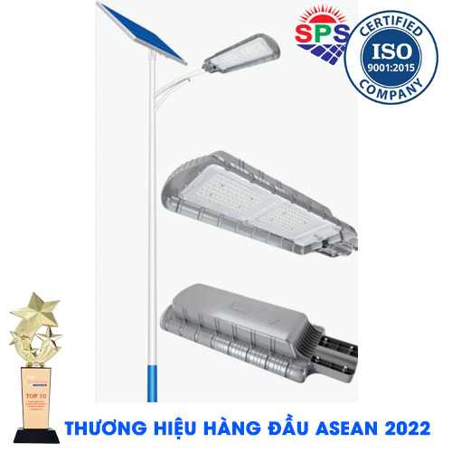 Đèn Đường 2000W - Đèn Năng Lượng Mặt Trời Chống Nước Cao Cấp SPS 2000W Bảo Hành 3 Năm