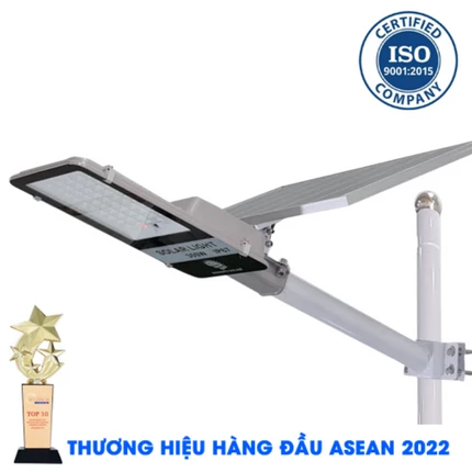 ĐÈN ĐƯỜNG 300W - ĐÈN ĐƯỜNG NĂNG LƯỢNG MẶT TRỜI 300W THẾ HỆ MỚI 2022