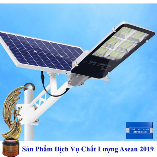 ĐÈN ĐƯỜNG 300W ÁNH SÁNG VÀNG NĂNG LƯỢNG MẶT TRỜI - Solar Light 300W