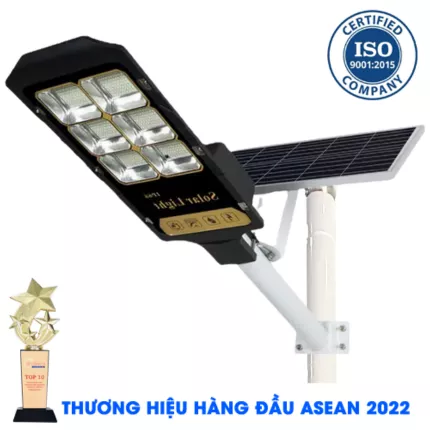 Đèn Đường 300W Năng Lượng Mặt Trời - Đèn Năng Lượng Mặt Trời 300W Tấm Pin Rời XJH - 77300 - Solar Light TopSolar 300W