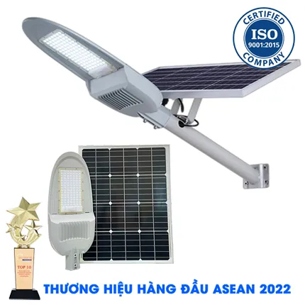 Đèn Đường 500W Năng Lượng Mặt Trời - Đèn Phi Thuyền Ngoài Trời Led Bridgelux Siêu Sáng