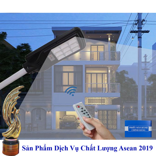 Đèn Đường 90W Năng Lượng Mặt Trời Liền Thể Chống Nước MẪU MỚI 2021 - Solar Light 90W